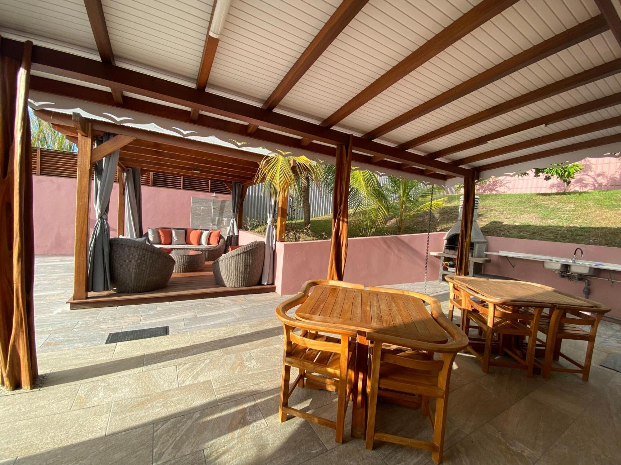 סנט-לוס Villa Avec Piscine, Vue Sur Mer, Rocher Du Diamant מראה חיצוני תמונה